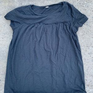 Jcrew, navy blue top, size M